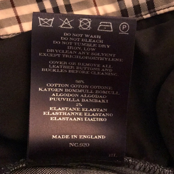 Authentic Burberry Denim Suit - Picture 5 of 6